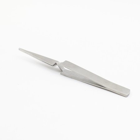 Excel Blades Pointed Reverse Self Closing Tweezers, 4.5" Stainless Steel 12pk 30413